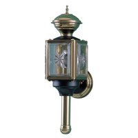 NAUTICAL COACH LAMP 2 BRASS УЛИЧНАЯ(Код.148817)